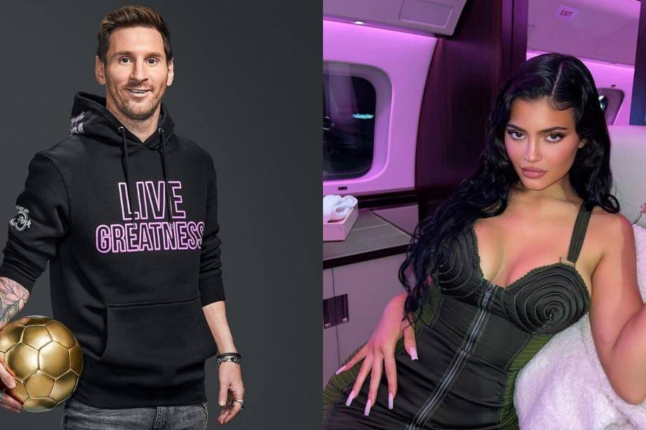 Messi y Kylie Jenner