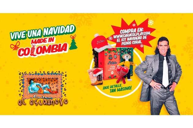 “Pedro, el escamoso” llega con kits navideños ‘made in Colombia’