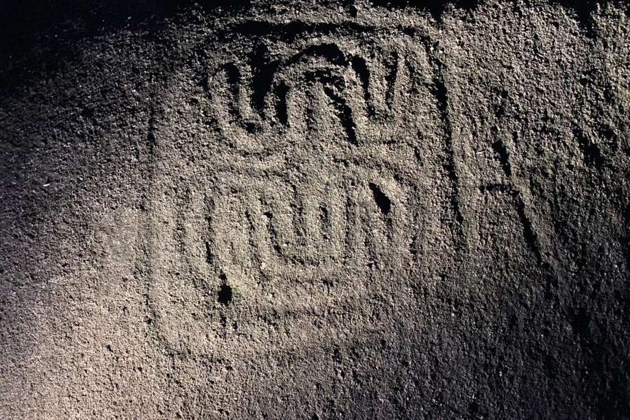 Los petroglifos en Támesis, Antioquia, se asocian a sitios fechados para el siglo III después de cristo.