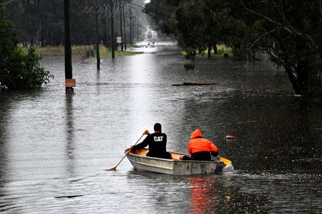 Las peores inundaciones en décadas obligan a 18.000 personas a evacuar en Australia