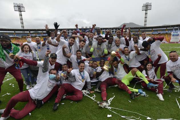 Deportes Tolima es el nuevo campeón del fútbol colombiano