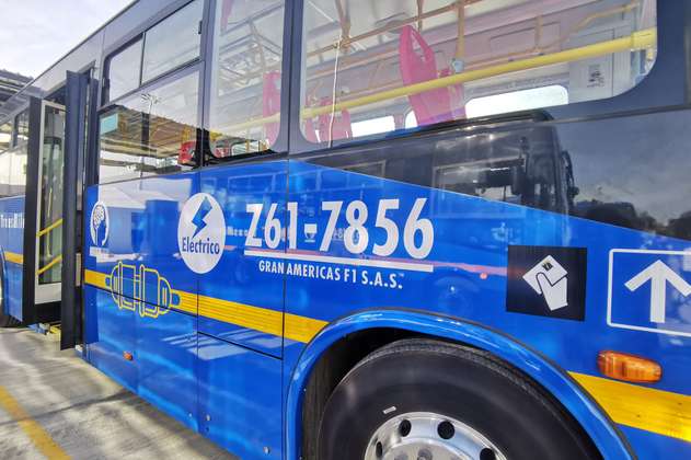 Este año empezaron a operar en Bogotá 126 buses eléctricos del SITP