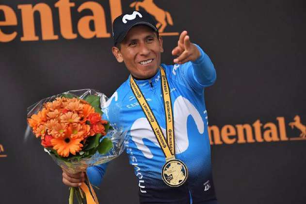 Nairo Quintana recuperó su prestigio en los Alpes