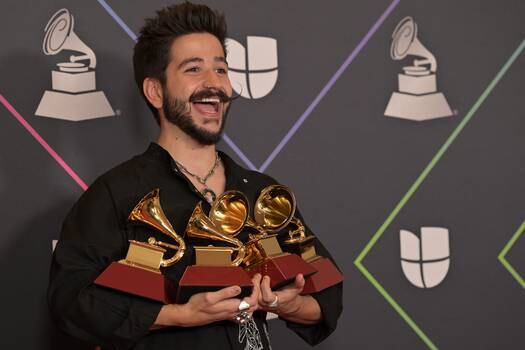 El 18 de noviembre pasado obtuvo varios Latin Grammy. 
