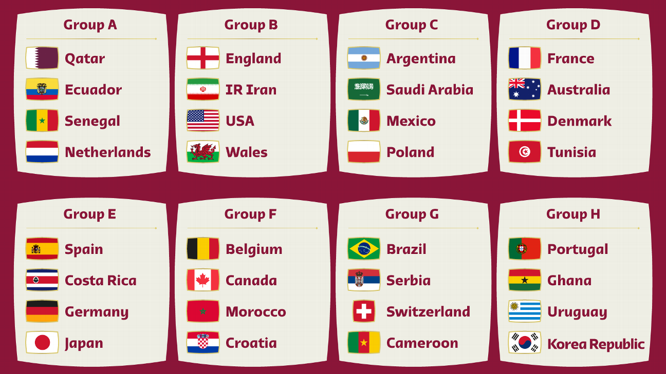 Programación Mundial: partidos de la fase de grupos de Catar 2022 EL ESPECTADOR