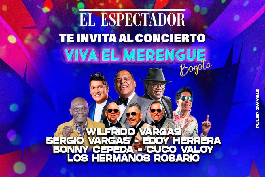 El espectáculo reunirá a Los Hermanos Rosario, Wilfrido Vargas, Bonny Cepeda, Eddy Herrera, Sergio Vargas y Cuco Valoy.
