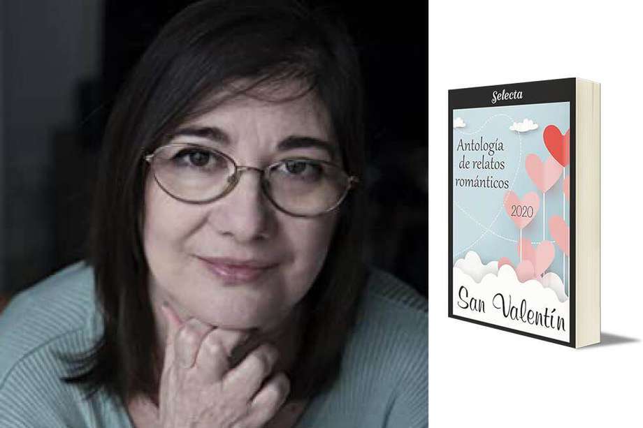 Ana Álvarez, escritora española nacida en Sevilla, escribía cuentos y novelas para ella hasta que su hija la animó a publicarlas en internet. Ahora es una autora reconocida especialmente en su país. Aquí con la portada del libro en el que se incluyó el cuento que hoy publicamos.