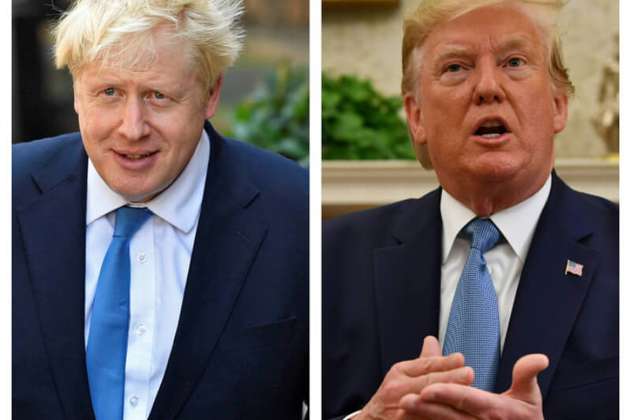 Donald Trump y Boris Johnson, ¿mejores amigos? 