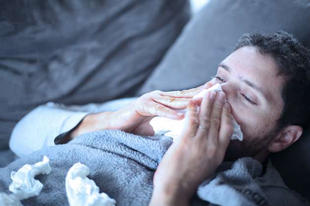 Los hombres no exageran el malestar cuando tienen gripa 
