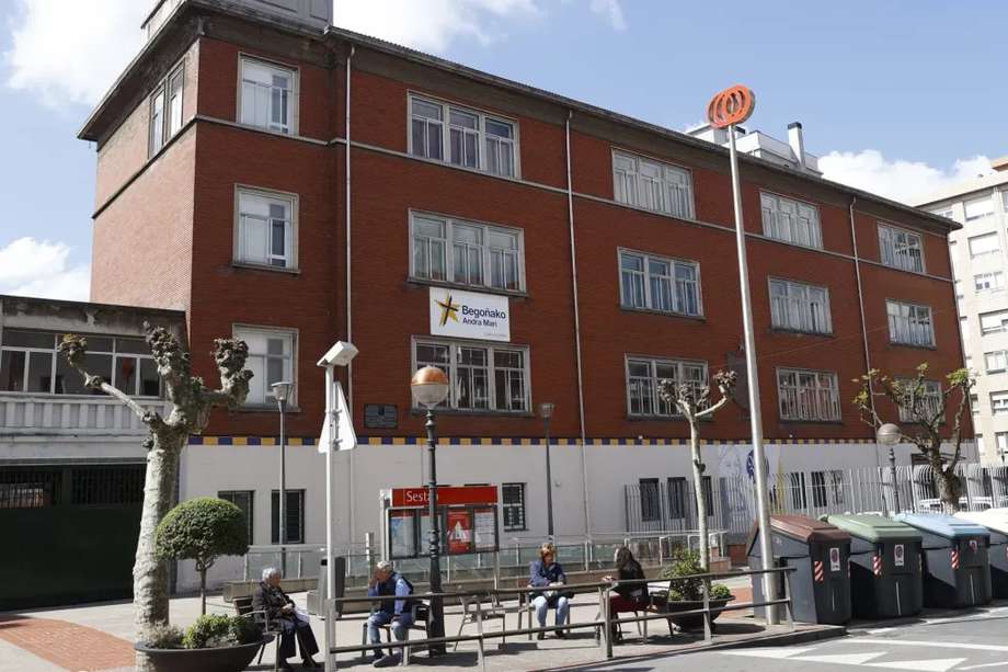 Colegio La Salle de Sestao, en Bizkaia, una de las tres provincias que forman la comunidad autónoma del País Vasco.