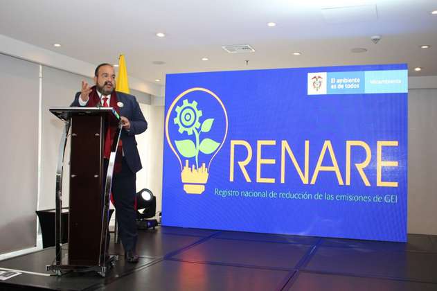 Minambiente lanzó RENARE, plataforma para registrar reducciones de gases efecto invernadero