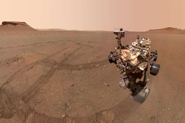 Perseverance, el róver que explora Marte, se tomó una ‘selfie’ en su recorrido