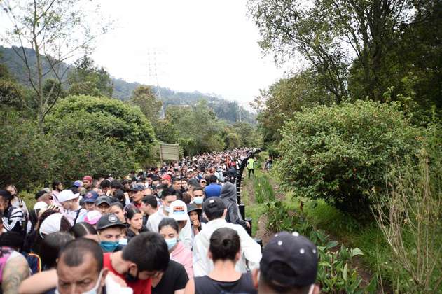 Cerros de Guadalupe y Monserrate hoy Viernes Santo: así va la jornada de peregrinación