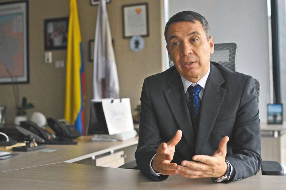 William Camargo, ministro de Transporte. / José Vargas