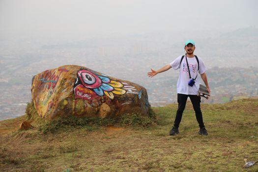 El artista urbano May Rojas quiere posicionar a Ciudad Bolívar como un referente artístico y turístico.