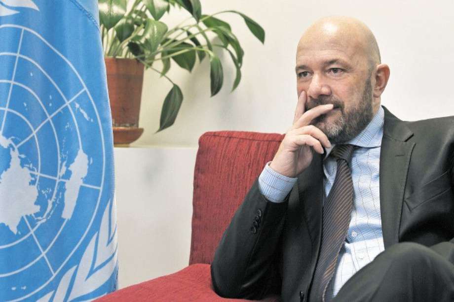 Alberto Brunori, actual representante de la Alta Comisionada de las Naciones Unidas para los Derechos Humanos en Colombia.