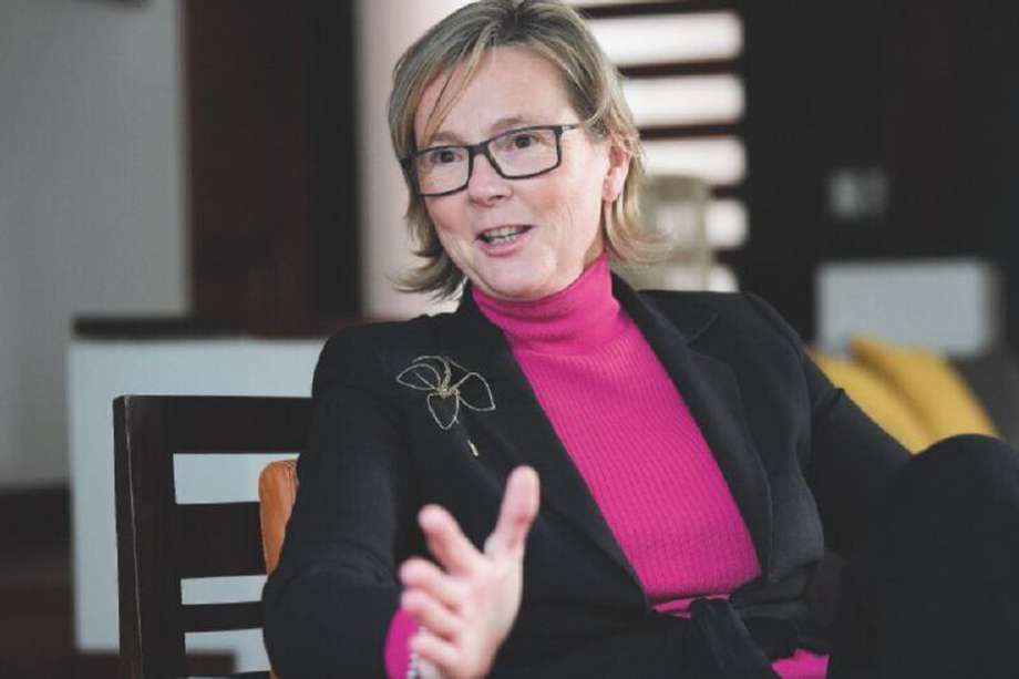 Patricia Llombart, embajadora de la Unión Europea en Colombia. 