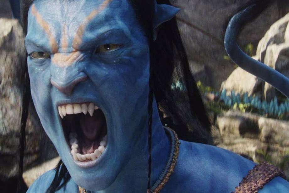 Una escena de "Avatar", la película que protagonizaron Sam Worthington y Zoe Saldaña.