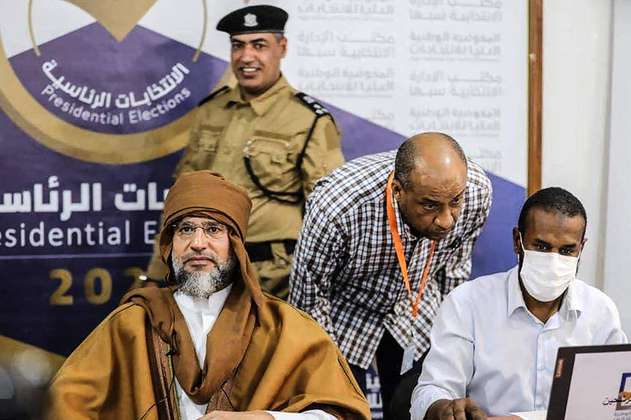 Saif al Islam, hijo de Muamar al Gadafi, se postuló a la presidencia de Libia