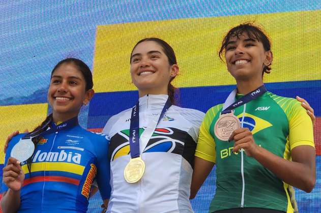 Siguen los títulos de Colombia en el Panamericano de ciclismo de ruta en Panamá