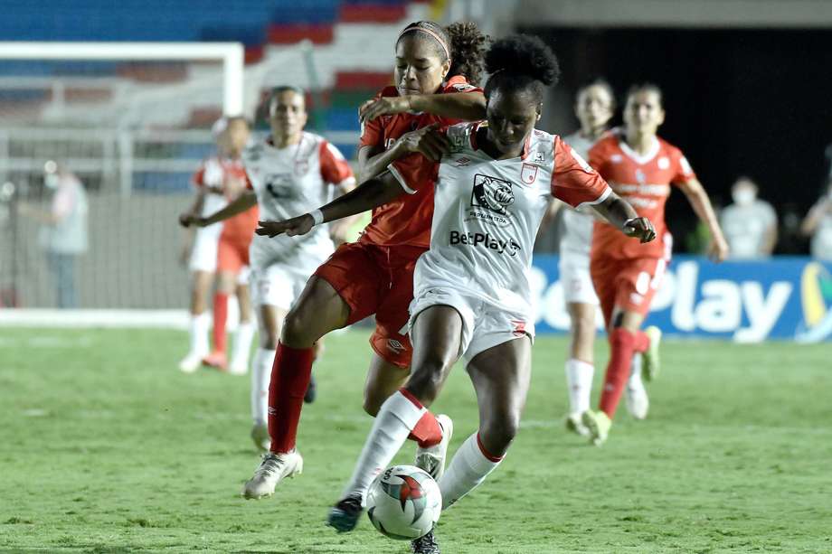 Santa Fe y América jugaron la final más reciente del campeonato colombiano de Fútbol femenino. 