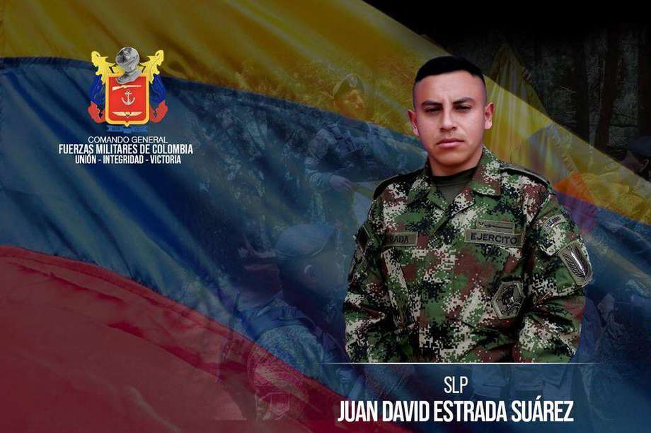 Según el Ejército, el soldado profesional Estrada fue secuestrado a pesar de estar en "estado de indefensión".