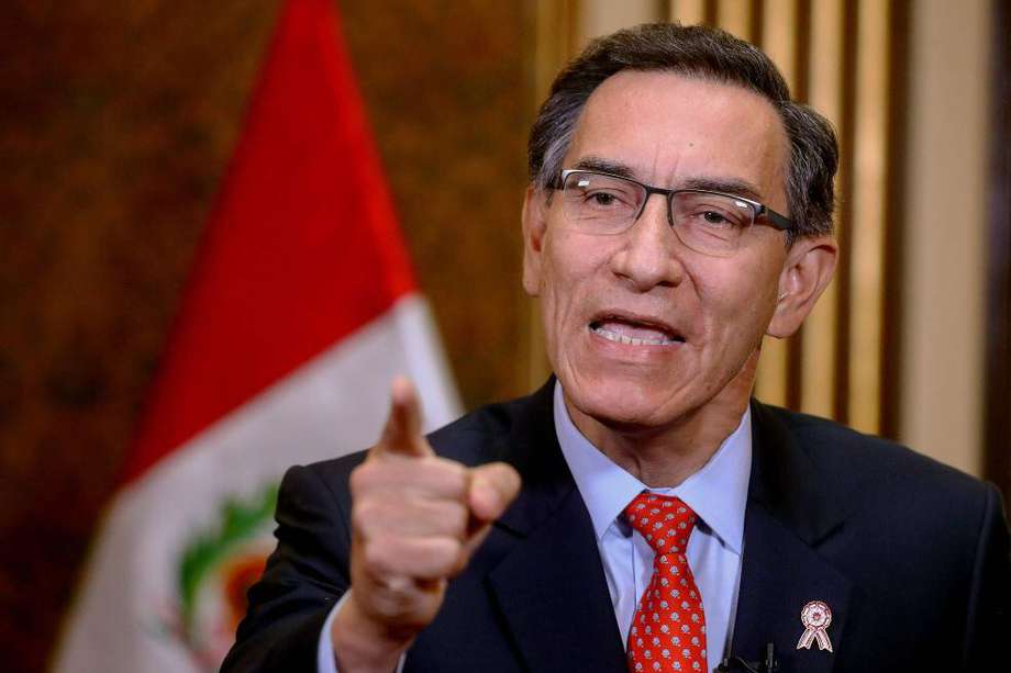 El presidente de Perú, Martín Vizcarra, está enfrentado con el Congreso de su país.