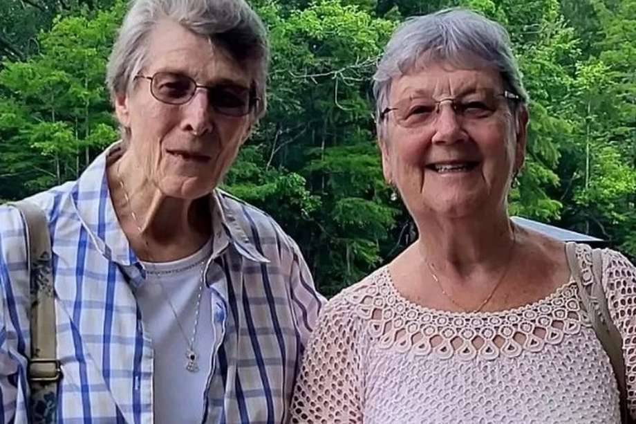 Patsy Gregory y Carol-Ann Krause se escriben cartas desde que tienen 12 años. Actualmente, cada una cumple 80.
