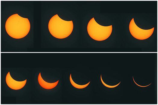 Estados Unidos no volverá a tener un eclipse solar total hasta el 8 de abril de 2024. / AFP