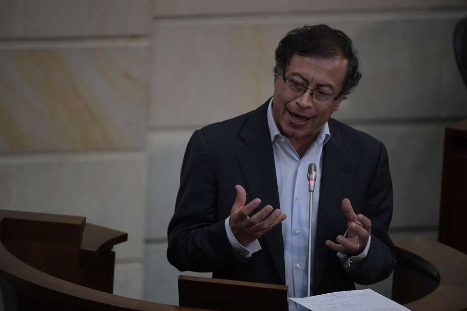 Gustavo Petro, ahora senador, fue absuelto por el CNE de señalamientos de supuesto manejo irregular de recursos durante la campaña presidencial de 2018. 