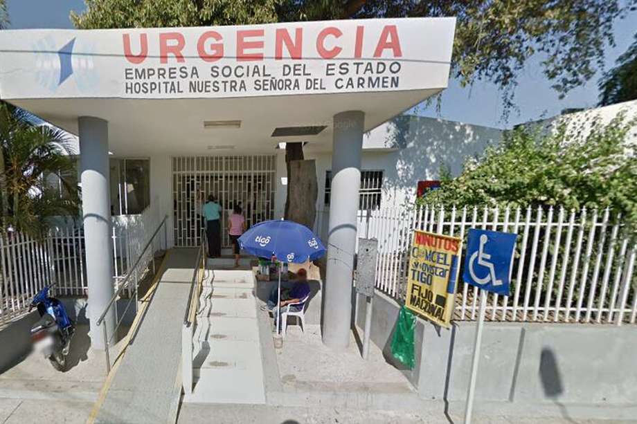 Inicialmente la mujer fue atendida en el hospital Nuestra señora del Carmen.