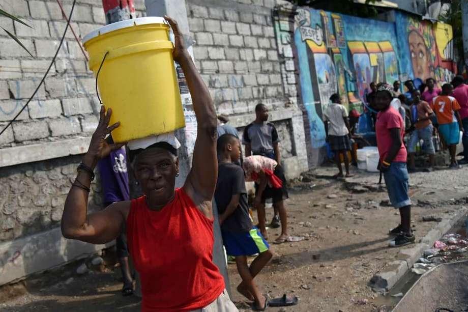 Haití, que desde hace varios días enfrenta una grave crisis política, fue uno de los países más afectados por las crisis alimentarias y los eventos climático. / AFP