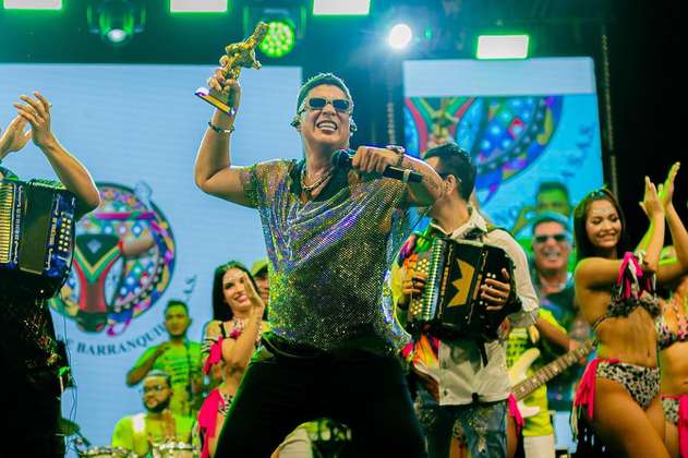 Rafa Pérez recibió Congo de Oro al mérito por su trayectoria musical vallenata