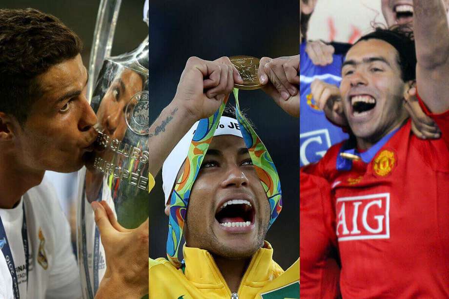 Cristiano, Neymar y Tévez, unidos en sus cumpleaños y sus historias de lucha