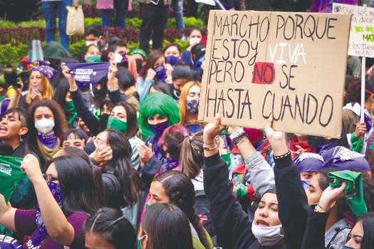 En 2021, se conocieron 16 casos de feminicidios en Bogotá. 