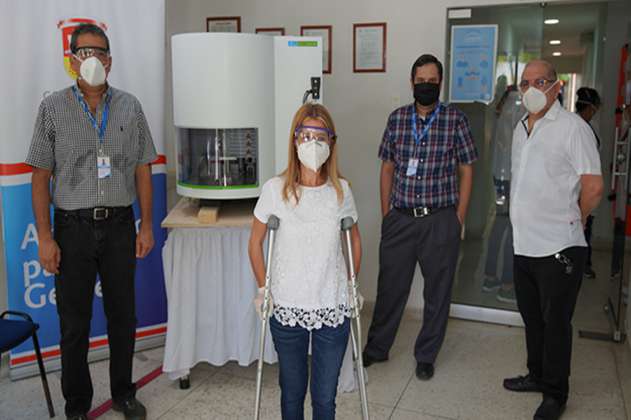 Fundación Santo Domingo donó un robot a Uninorte para procesar pruebas de COVID-19