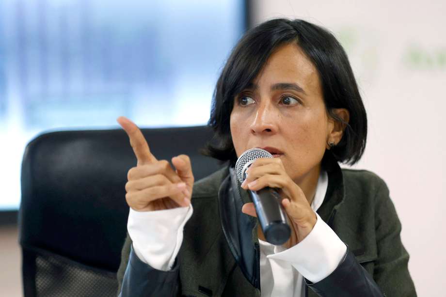La ministra de ambiente de Colombia, Susana Muhamad.