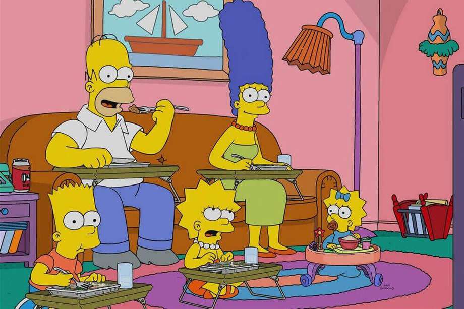 Los personajes principales de la serie “Los Simpson” se han mantenido vigentes a lo largo de los años.
