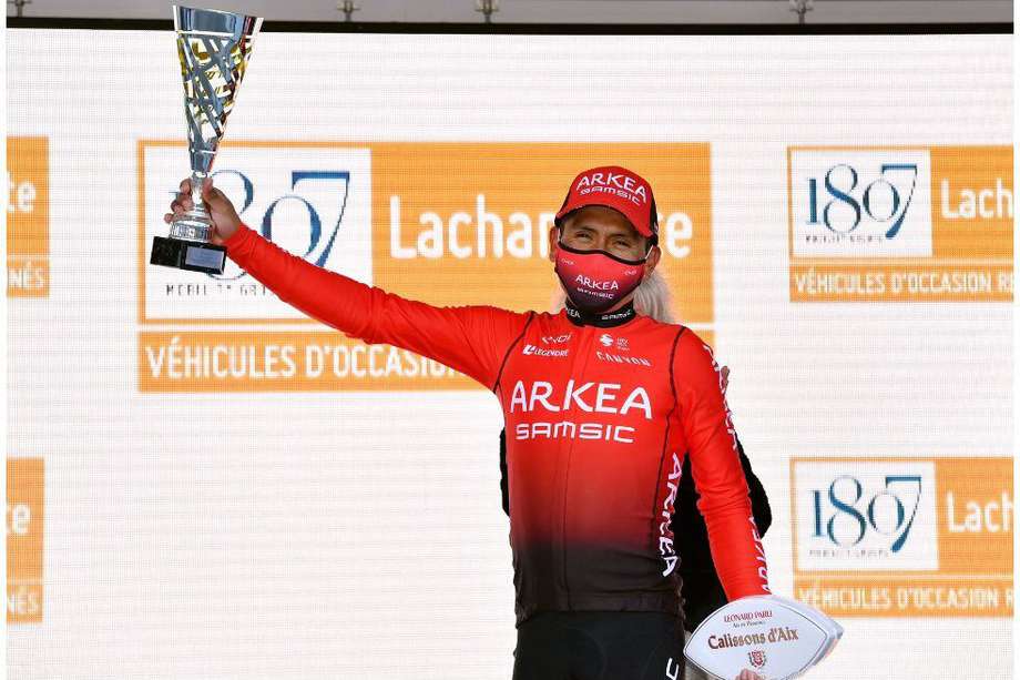 El ciclista colombiano Nairo Quintana ganó la última etapa y el título del Tour de la Provenza, en Francia.