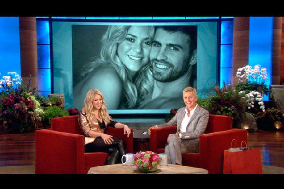 Shakira en 'The Ellen DeGeneres Show'. / Tomada de Ellentv.com