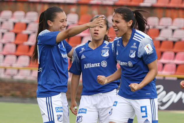 Liga femenina: Millonarios ganó y Medellín se quedó con el clásico paisa