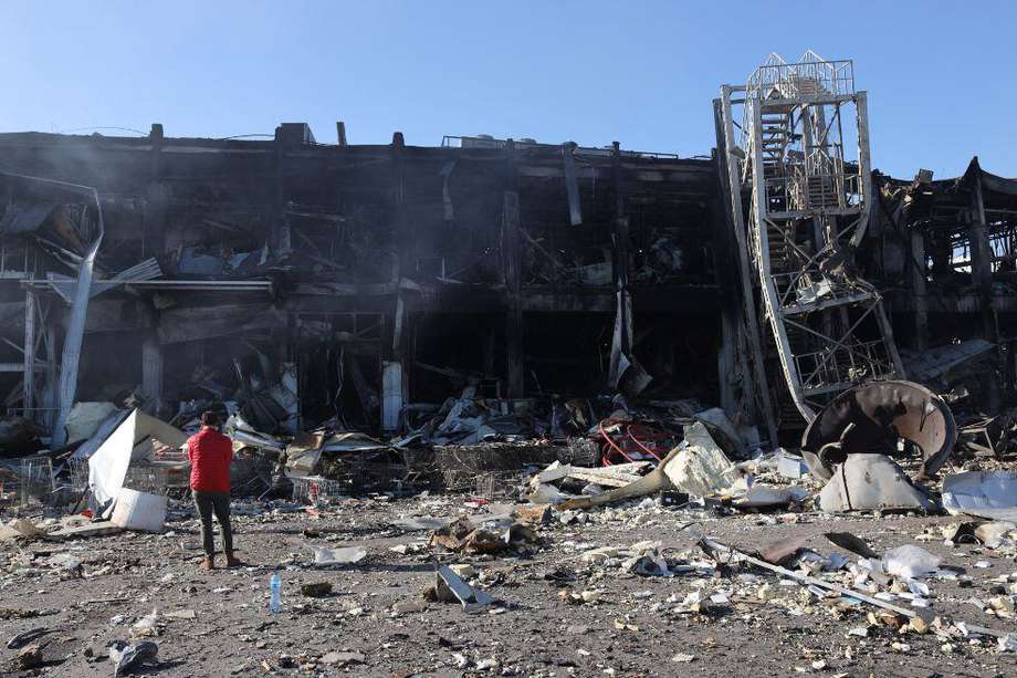 Ciudad ucraniana de Odesa el 10 de mayo de 2022 tras sufrir ataque de misiles rusos.