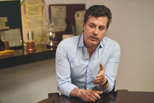 Juan Manuel Galán es el precandidato presidencial del Nuevo Liberalismo, movimiento fundando por su padre, Luis Carlos Galán.