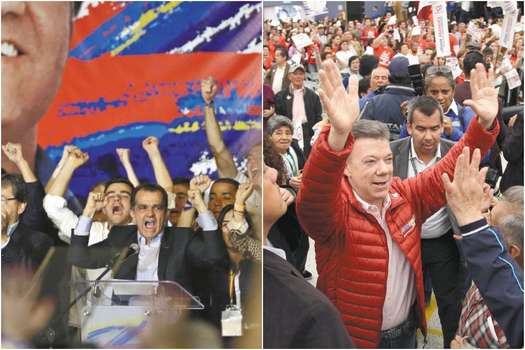 El expresidente Santos ha dicho que no supo sobre la entrada de dineros de Odebrecht a su campaña en 2014. / AFP
