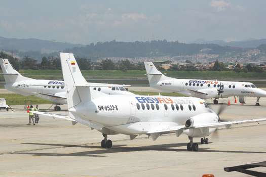 Easyfly completará una flota de 21 aviones en el segundo semestre de 2019.  / Cortesía Easyfly