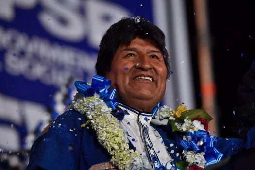 El renunciado presidente de Bolivia, Evo Morales. / AFP