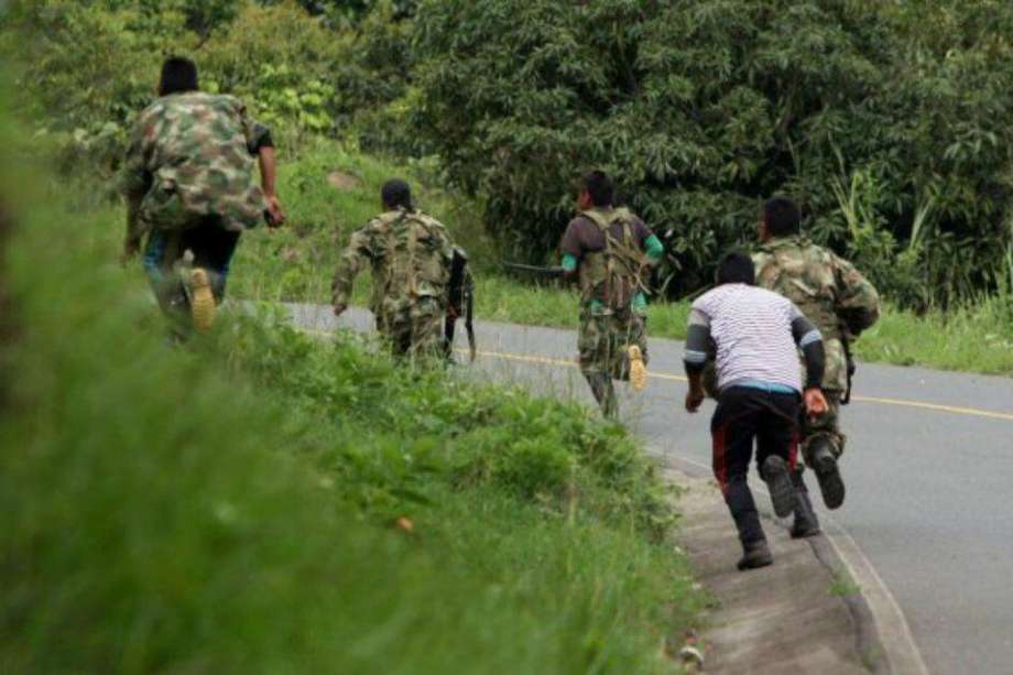 Los combates entre las Farc y la Fuerza Pública desplazaron a 300.000 personas en el Valle del Cauca. / Archivo El Espectador

