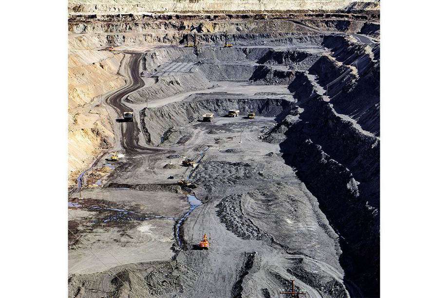 En la imagen, una mina de mineral de hierro en Ucrania. / Bloomberg