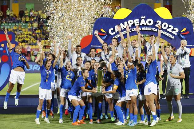 Brasil, con gol de Debinha, se coronó campeón de la Copa América Femenina
