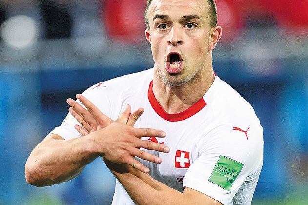 Suiza vs. Serbia, un duelo que evoca la Guerra de Kosovo